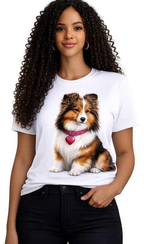 T-Shirt Shetland Sheepdog Tricolor