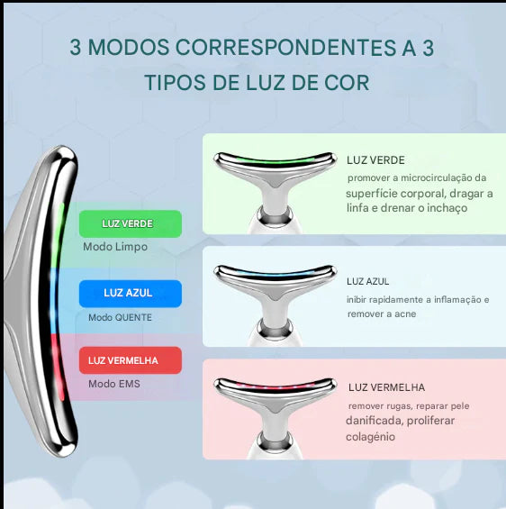 Aparelho de Beleza Facial e Pescoço