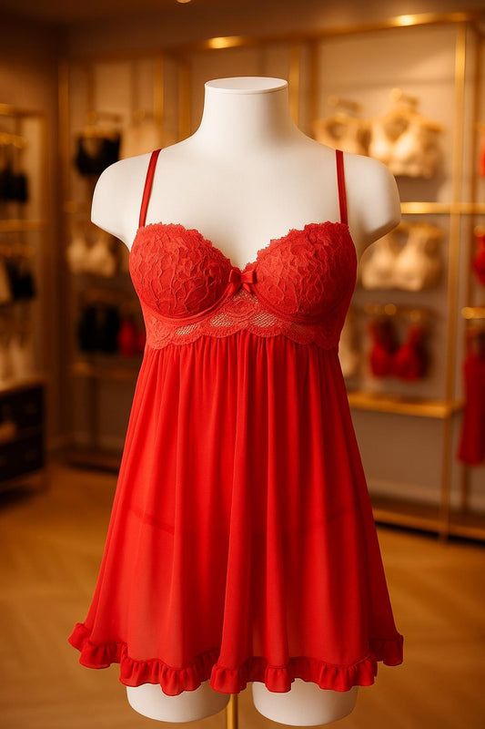 Camisola com a cueca fio dental