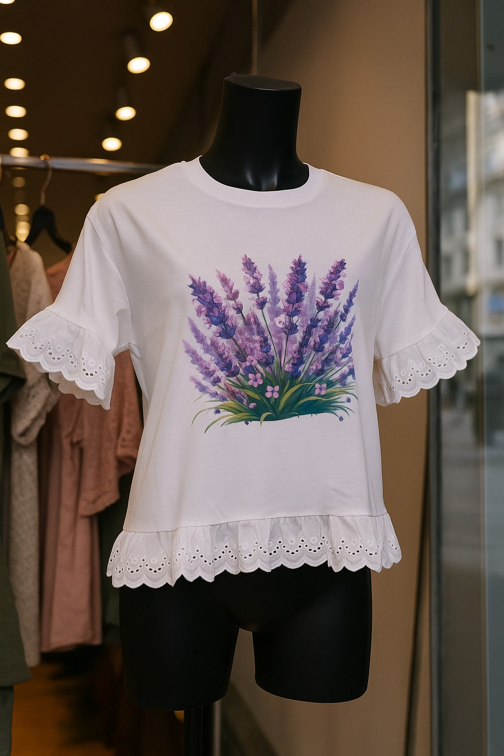 T-shirt flores